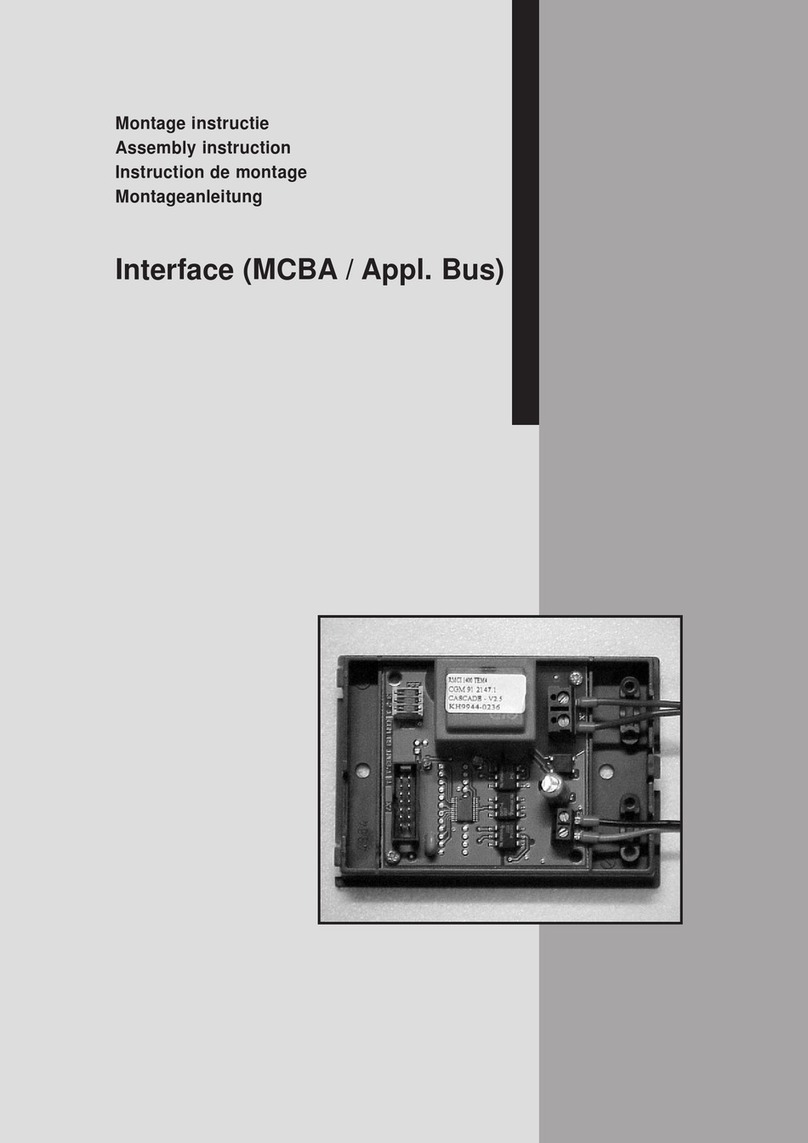 REMEHA MCBA User manual