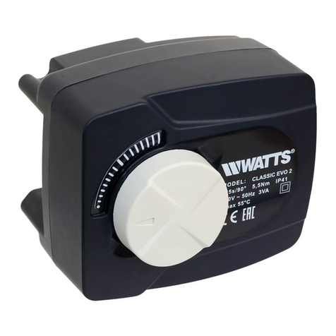 Watts CLASSIC EVO2-WK installation manual