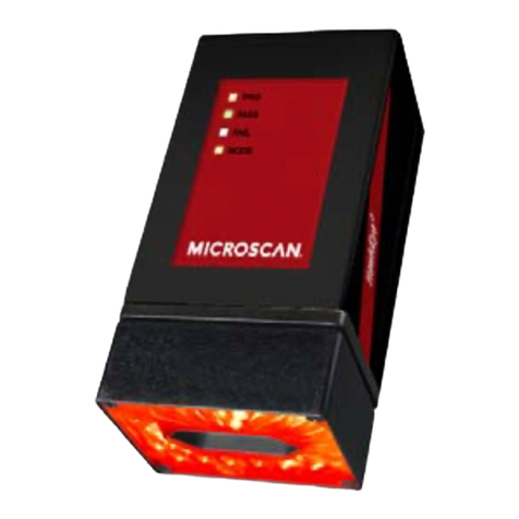 Microscan HawkEye 1500 Series Installation and operation manual