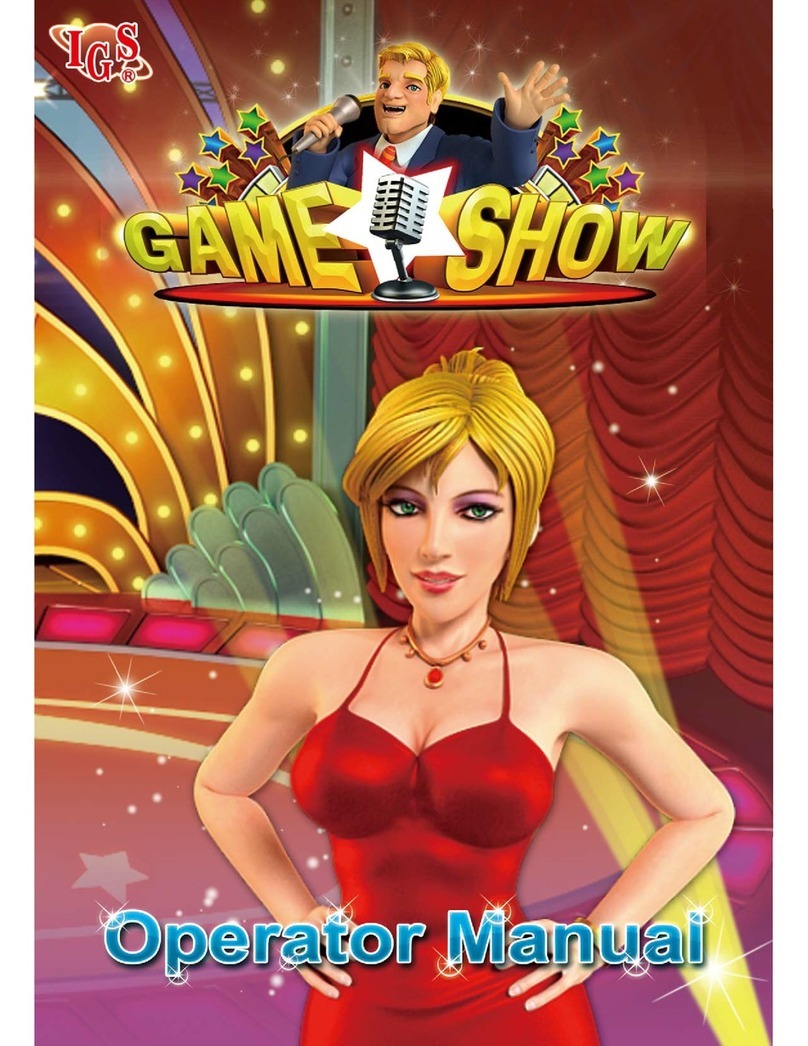 IGS GAME SHOW Operator's manual