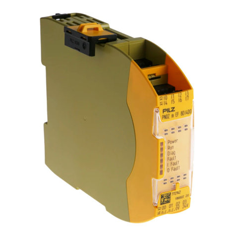 Pilz PNOZ m EF 8DI4DO operating manual