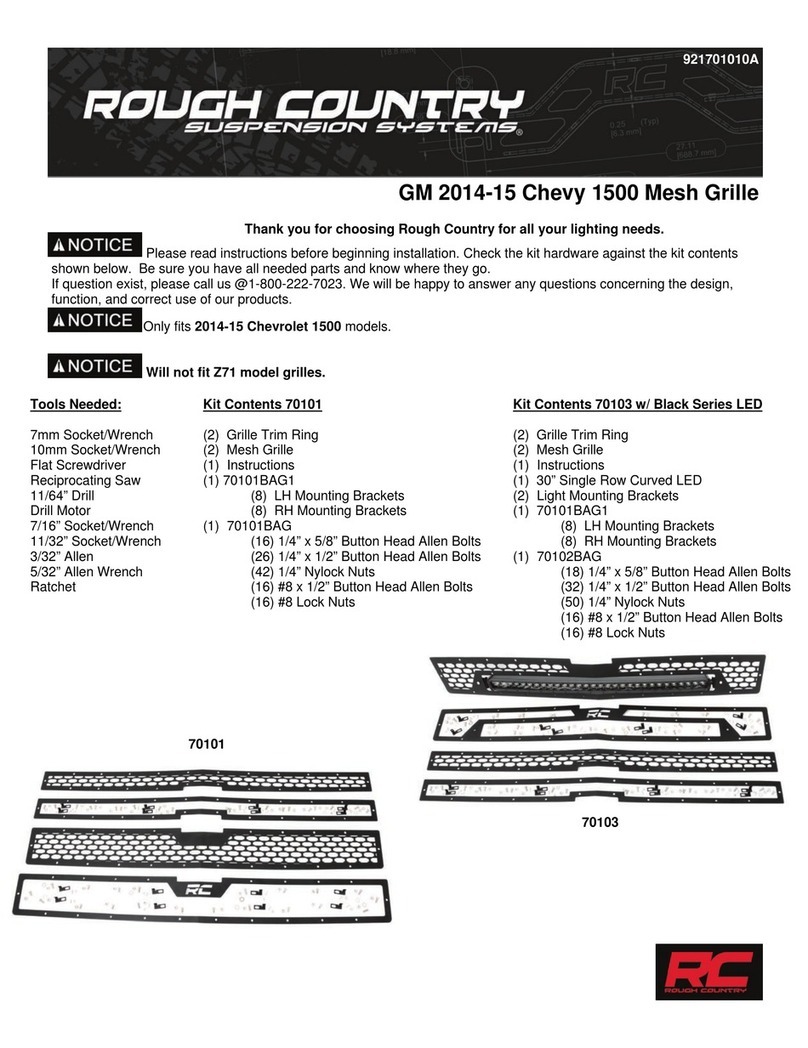 rough country 70101 instructions