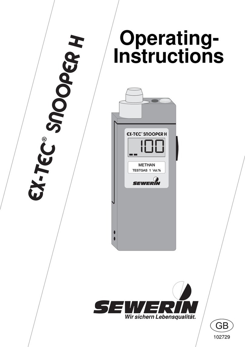 sewerin EX-TEC SNOOPER H operating instructions