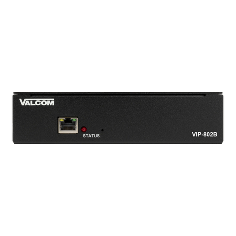 Valcom VIP-802B User manual