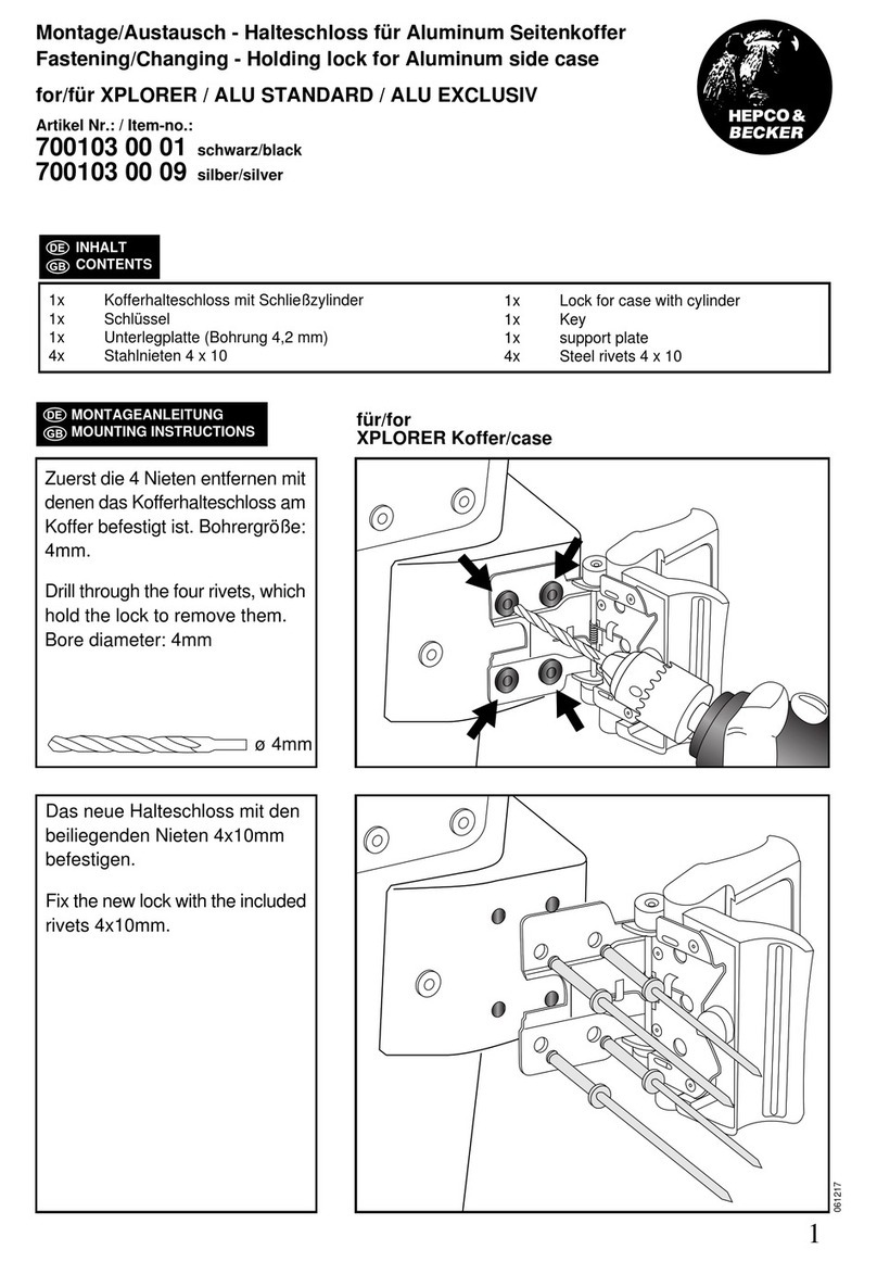 hepco & becker 700103 00 01 User manual hepco & becker 700103 00 01 User manual