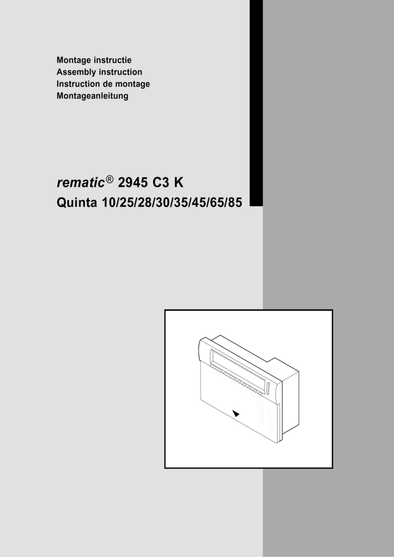 REMEHA rematic 2945 C3 K Assembly instruction