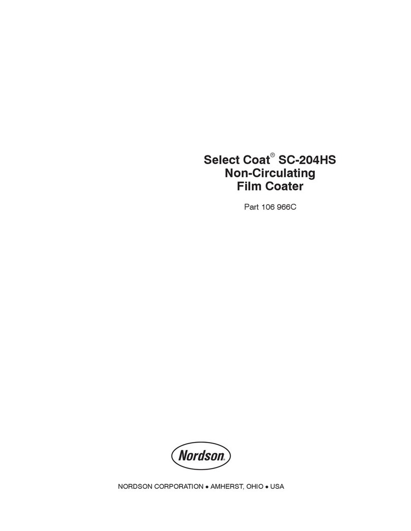 Nordson Select Coat SC-204HS User manual