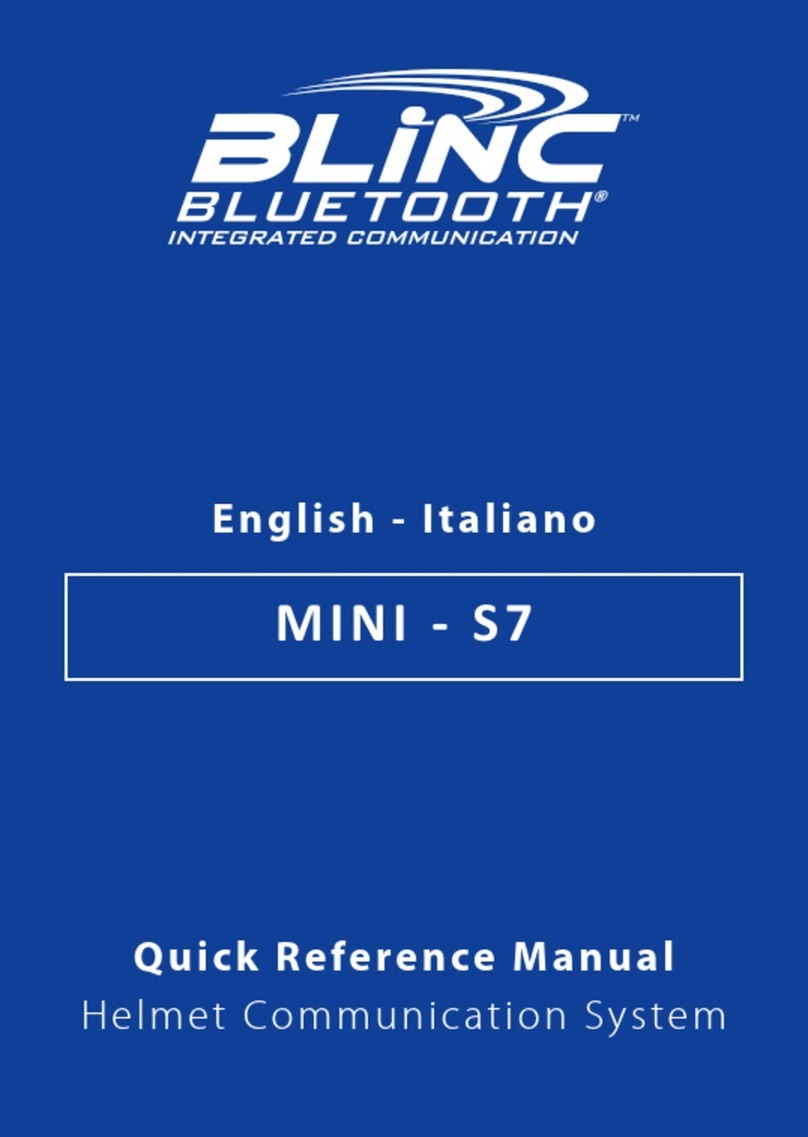 Blinc MINI-S7 Quick reference manual