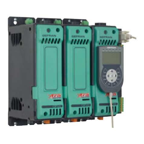 gefran GFW-Xtra 40 Installation and operation manual