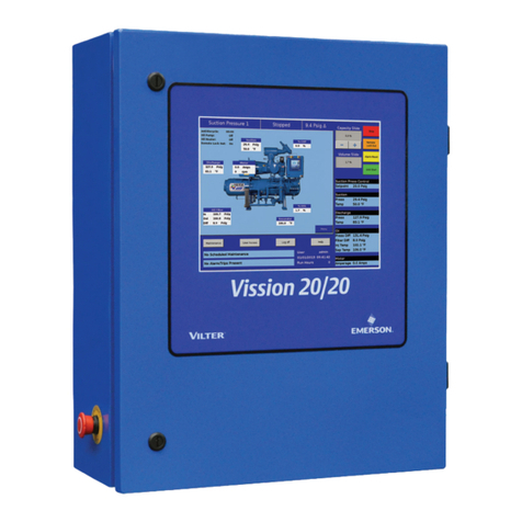 Emerson Vilter Vission 20/20 Operation and service manual