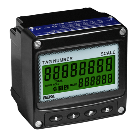 BEKA BA384G User manual