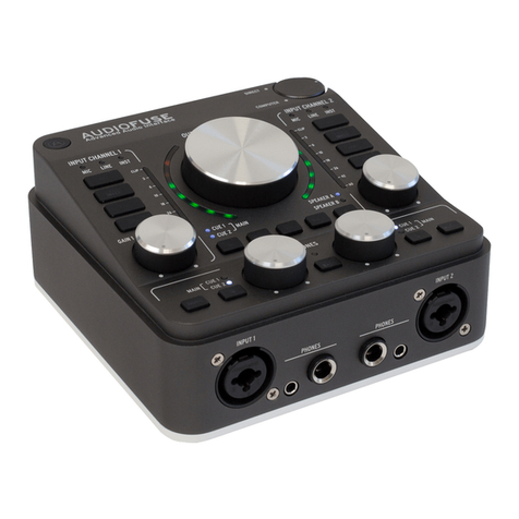Arturia AUDIOFUSE STUDIO User manual