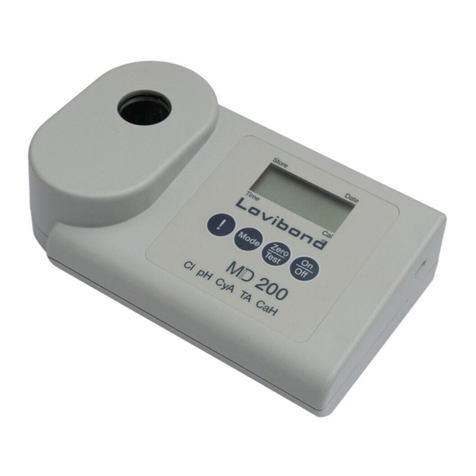 Tintometer Lovibond MD 200 instruction manual