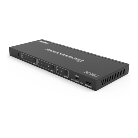 LINK-MI LM-MX42-4K2K User manual LINK-MI LM-MX42-4K2K User manual