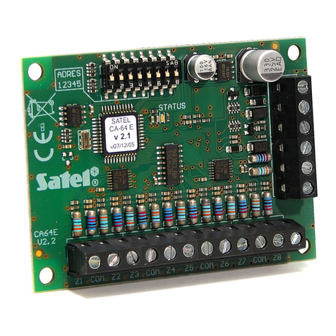 Satel CA-64 E User manual