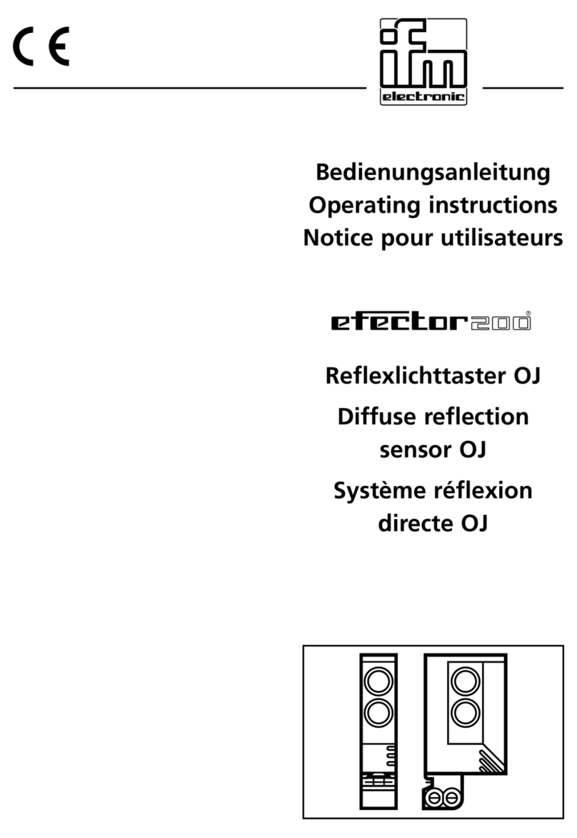 IFM Electronic efector200 OJ operating instructions