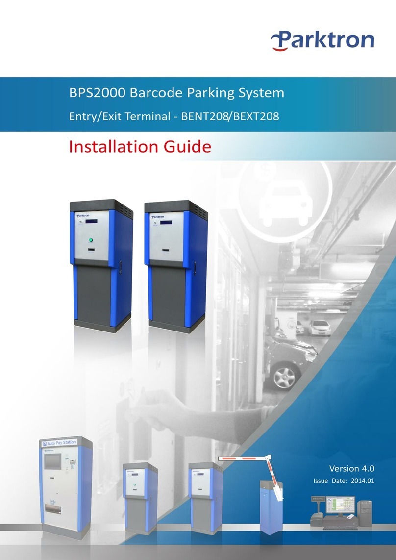 Parktron BPS2000 installation guide