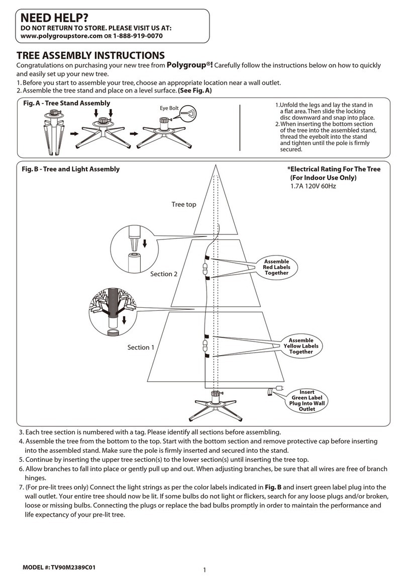 Polygroup TV90M2389C01 User manual