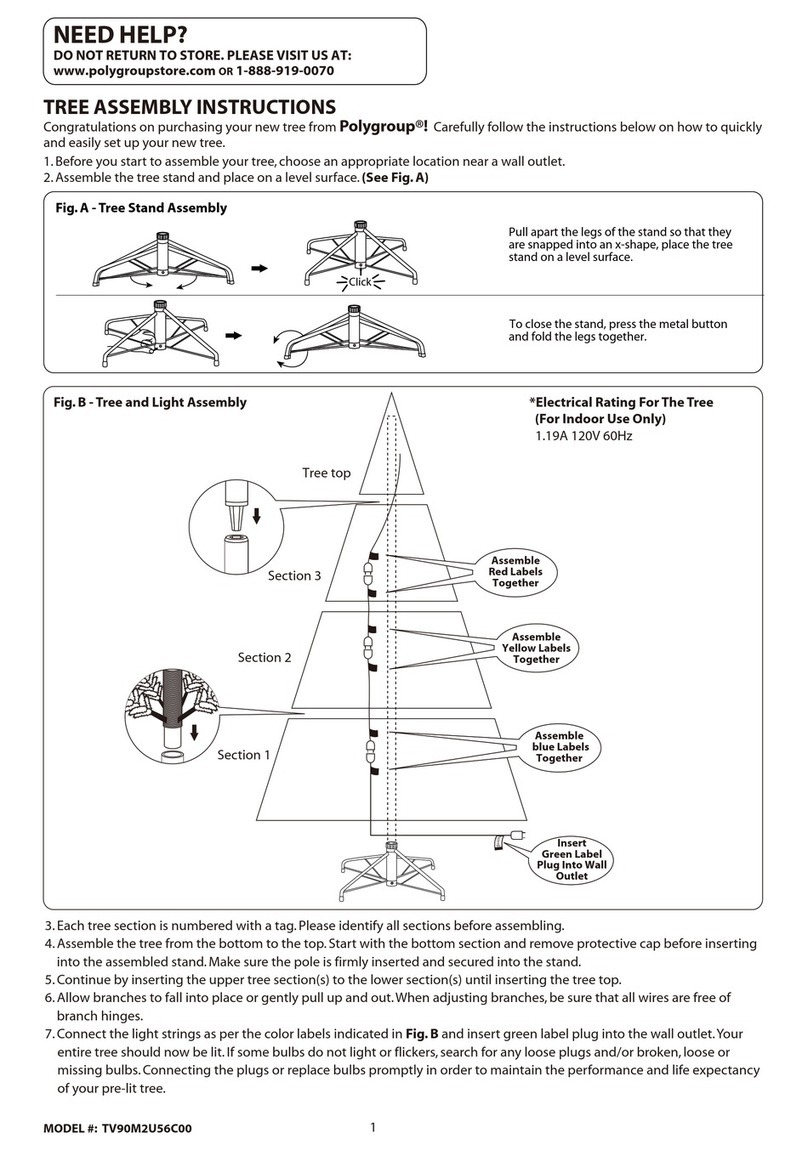 Polygroup TV90M2U56C00 Assembly instructions