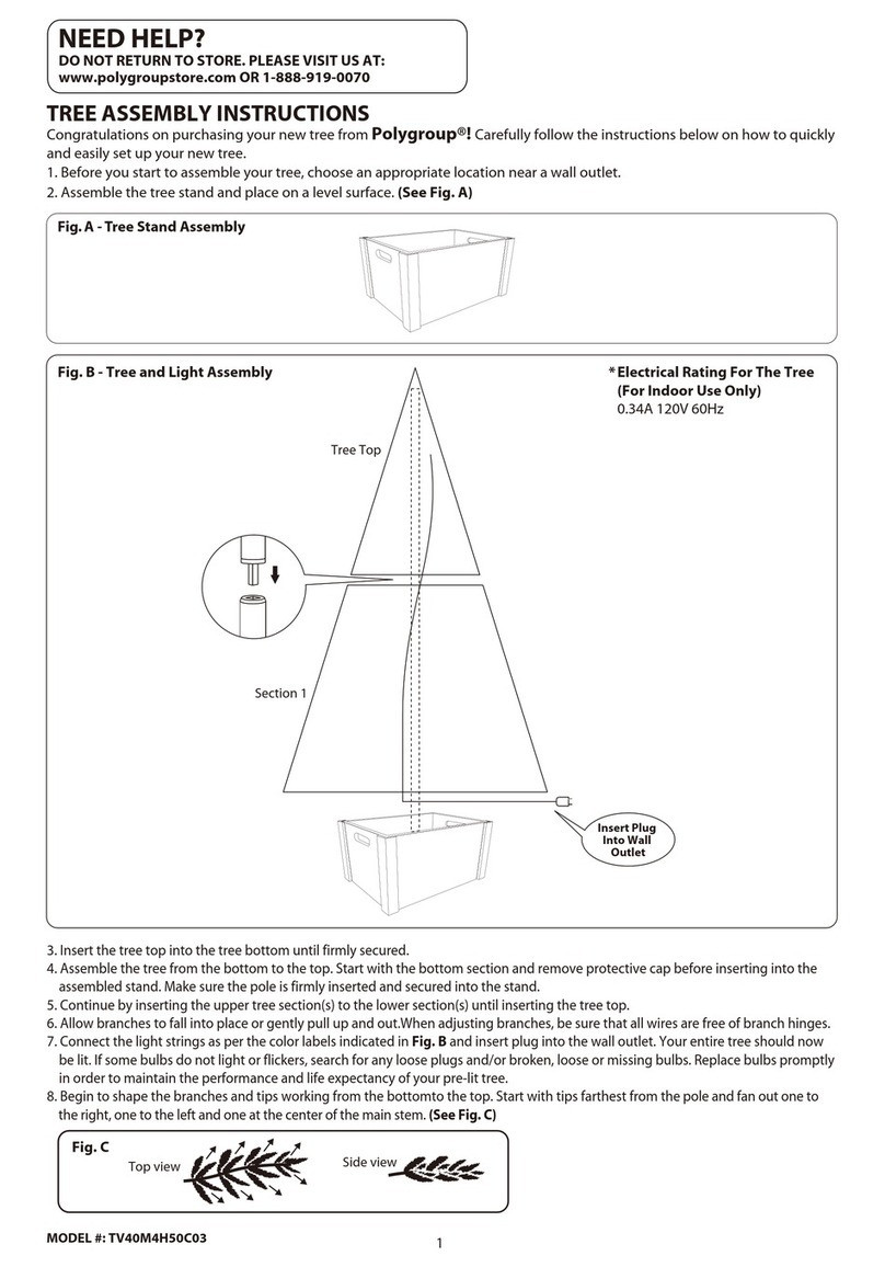 Polygroup TV40M4H50C03 User manual