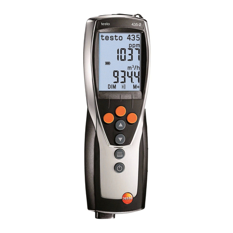 TESTO 435-2 User manual