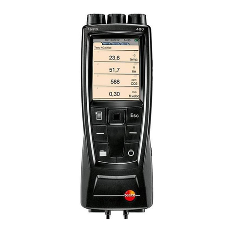TESTO 480 How to use