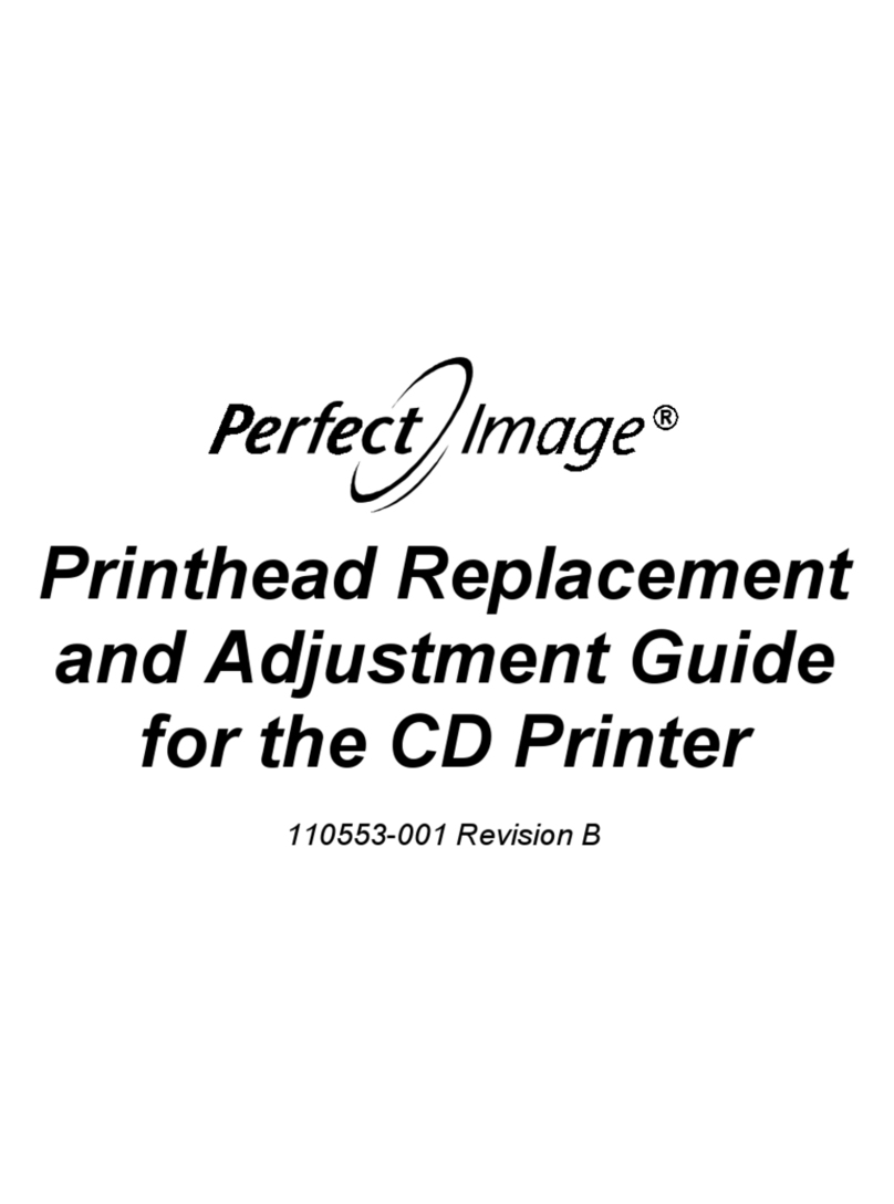 Rimage Perfect Image Parts list manual
