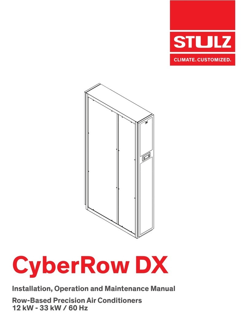 Stulz CyberRow DX CRS-042-W User manual