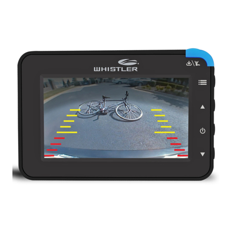 Whistler WBU-800 User manual