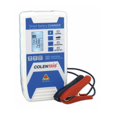 Colentris Smart Battery CHARGER User manual