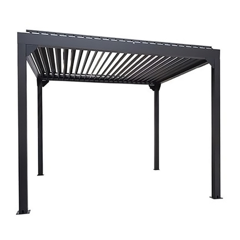 Mimosa 3x3 Portsea Gazebo Assembly Guide and Operating Instructions