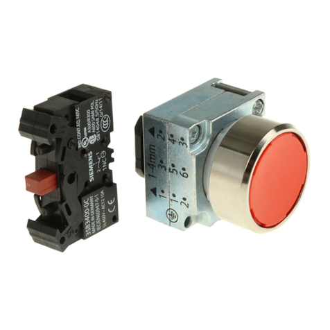 Siemens SIRIUS 3SB3 User manual