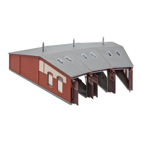 Faller 3-STALL ROUNDHOUSE User manual Faller 3-STALL ROUNDHOUSE User manual