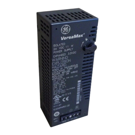 GE VersaMax IC200PWR001 User manual