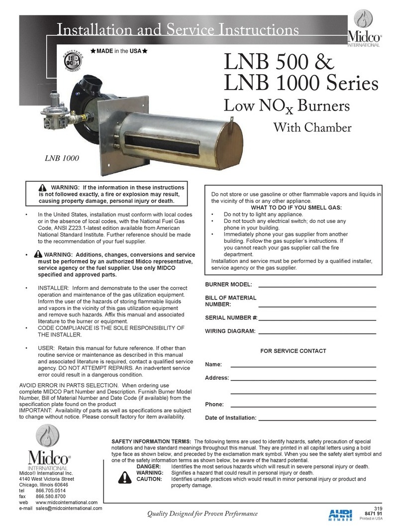 Midco LNB 500 Series Quick guide