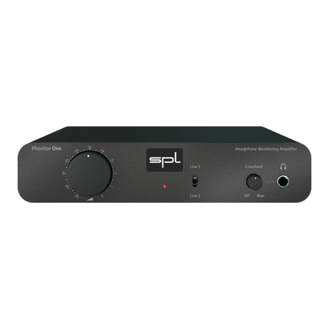 SPL Phonitor One User manual