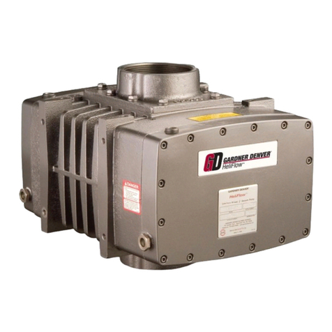 Gardner Denver HELIFLOW HYCL BA PARTS LIST OPERATING AND SERVICE MANUAL