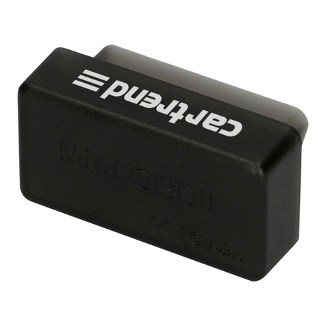Cartrend Mini OnBoardDiagnostics operating instructions
