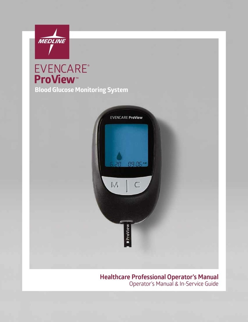 Medline EVENCARE ProView Operator's manual