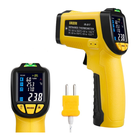 URCERI IR-817 Calibration Instruction