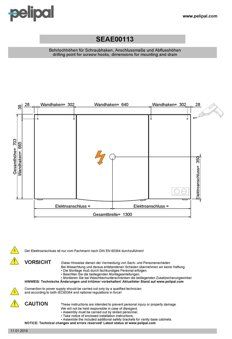 pelipal CONTEA SEAE00113 User manual pelipal CONTEA SEAE00113 User manual