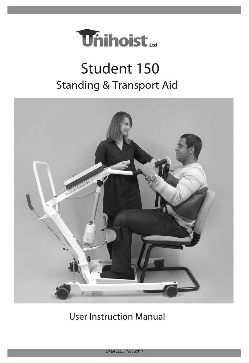 Unihoist Student 150 User instruction manual Unihoist Student 150 User instruction manual