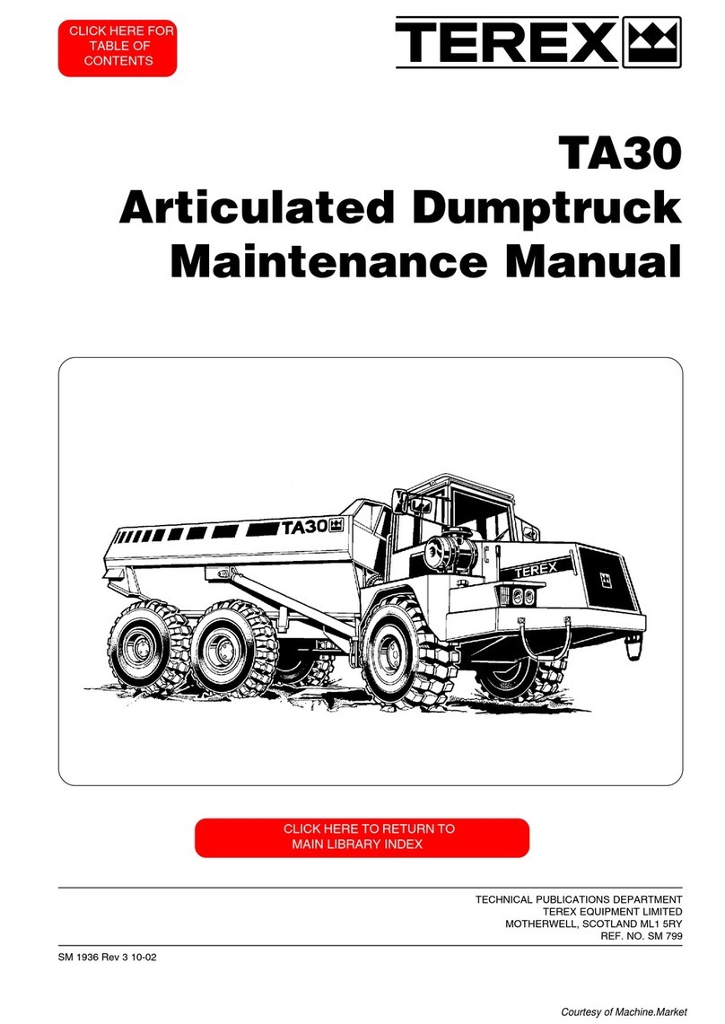 Terex TA30 User manual