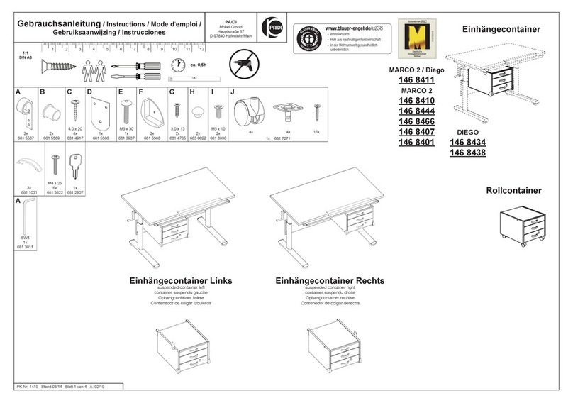 PAIDI DIEGO 146 8434 manual