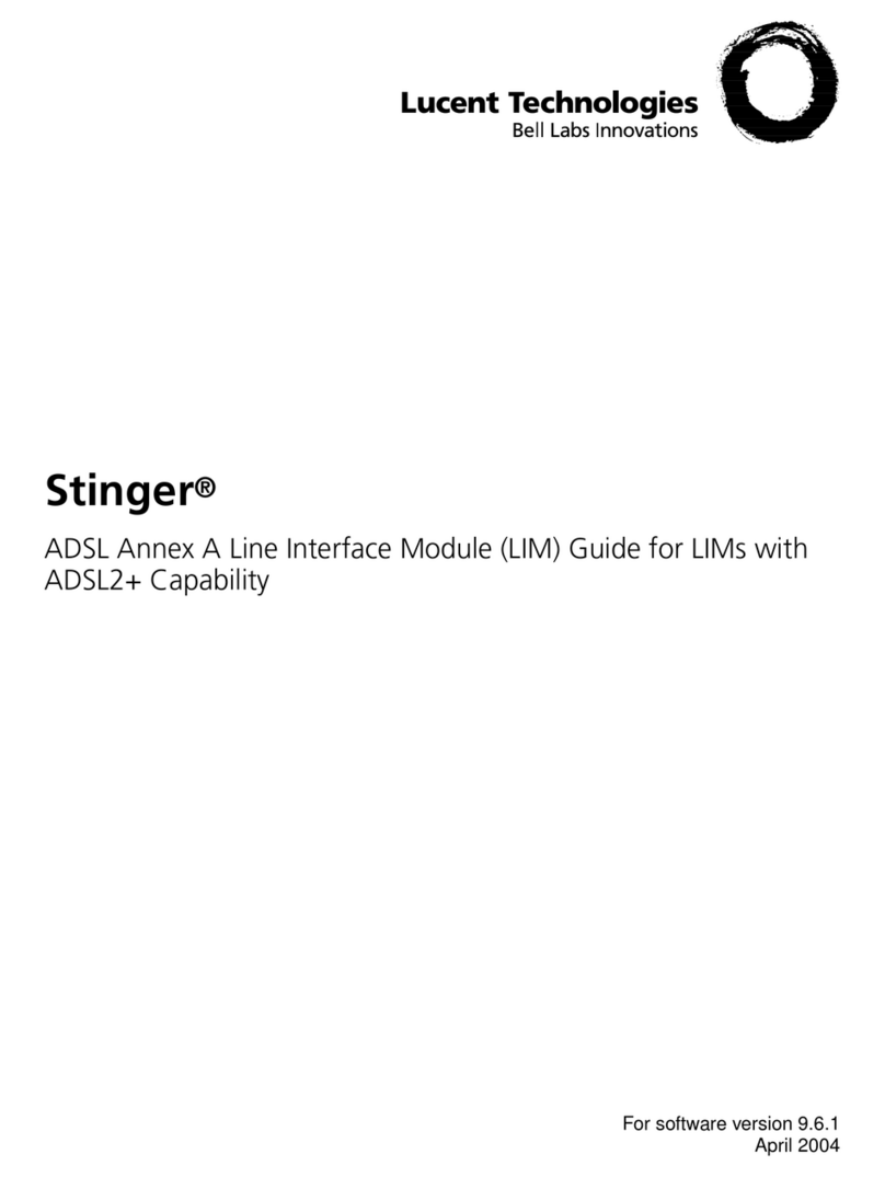 Lucent Technologies Stinger manual