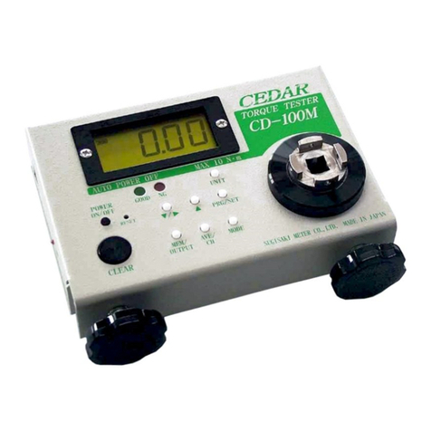 Cedar CD-100M Operation manual