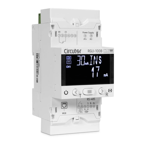 Circutor RGU-100B User manual