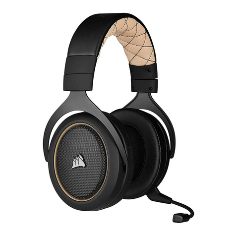Corsair HS70 PRO WIRELESS User manual