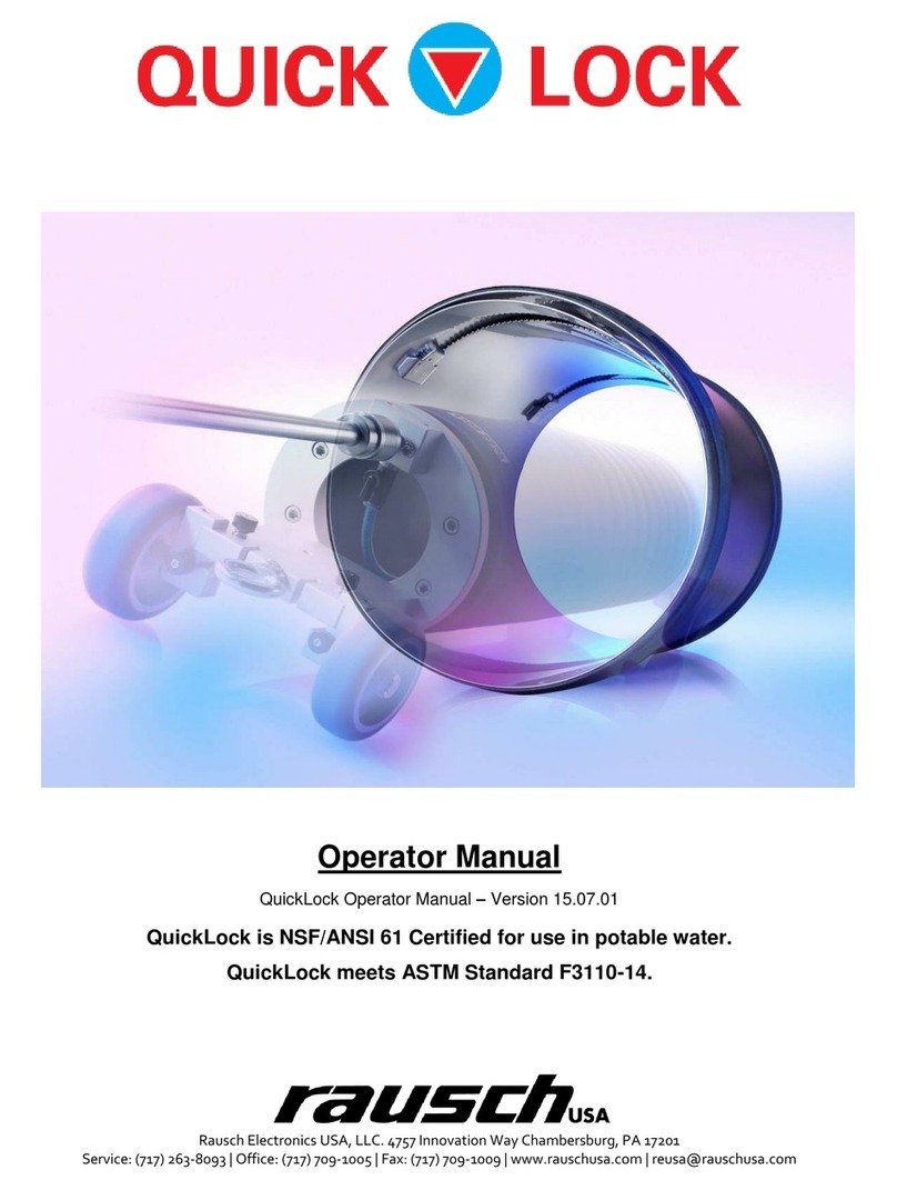 Rausch QuickLock Operator's manual