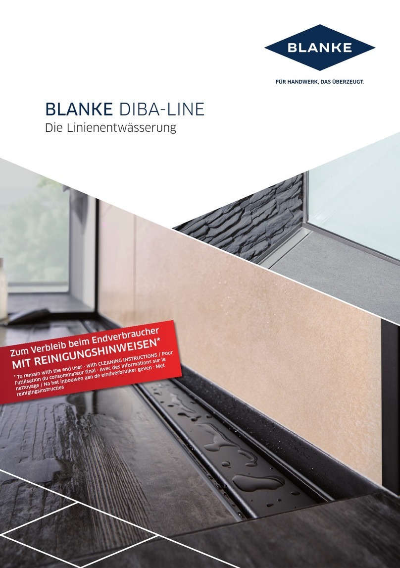 Blanke DIBA-LINE 54 quick start guide